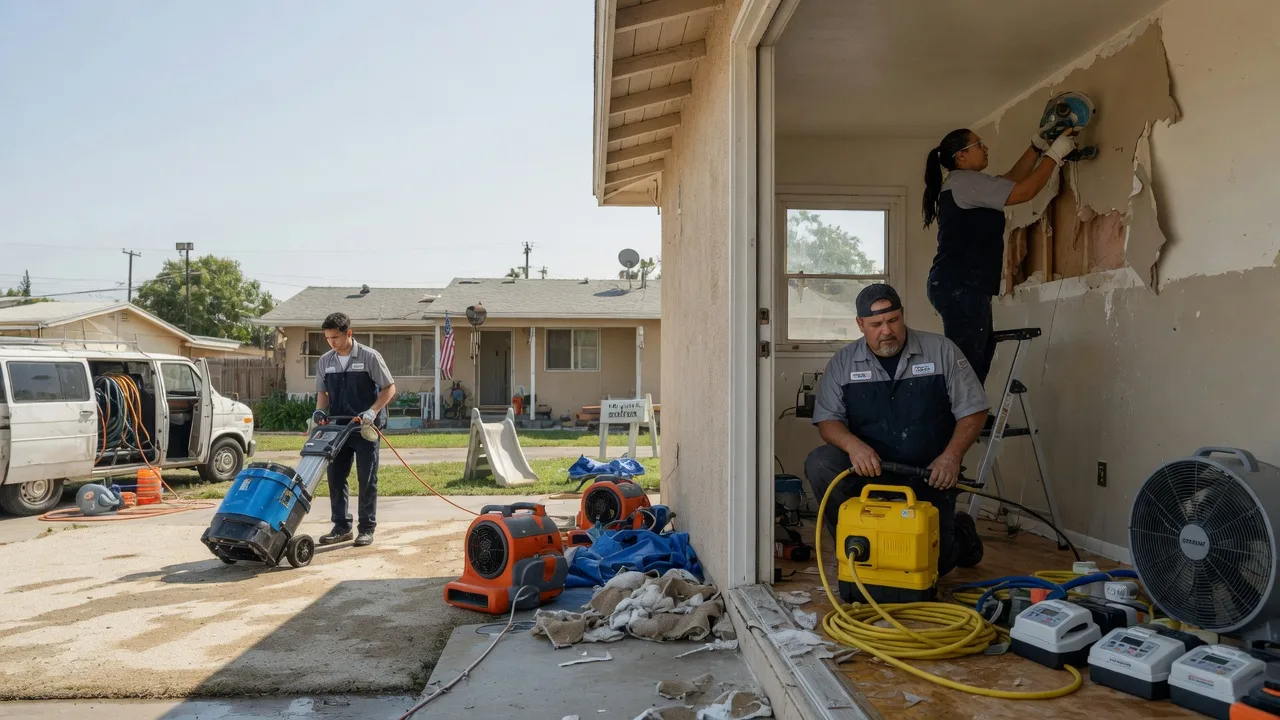 Water Damage Restoration in Sikes, LA near me